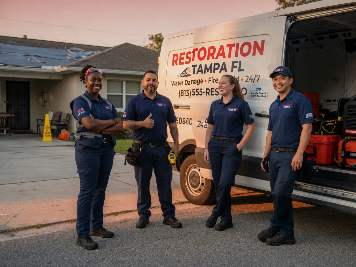 Water Damage Restoration company in New Liberty, IA