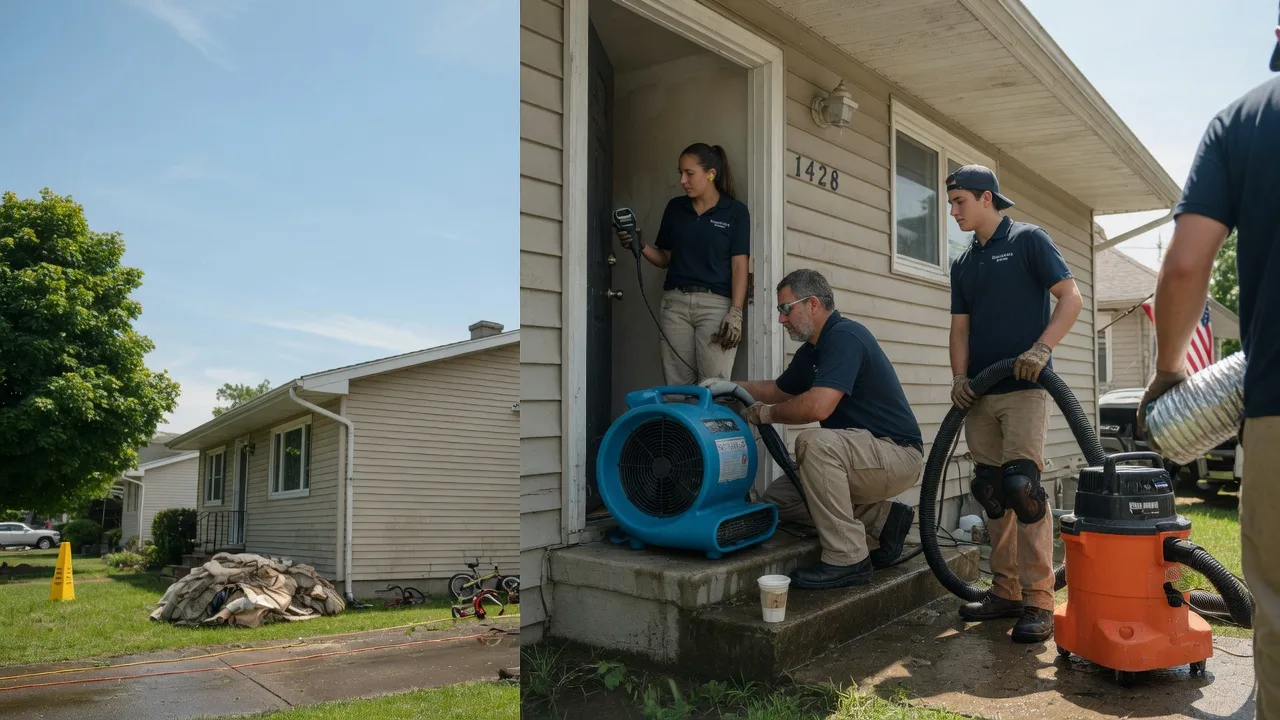 Water Damage Restoration in New Liberty, IA near me